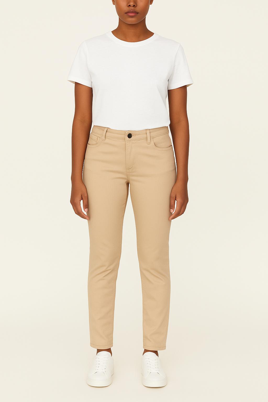 Jean Beige - Taille XS/34 de la marque Caroll | PARAD38166 - Vendu par Paradigme - Image 1