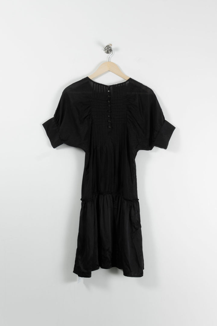 Robe Midi Noire - Taille M/38 de la marque I.Code | PARAD38175 - Vendu par Paradigme - Image 4