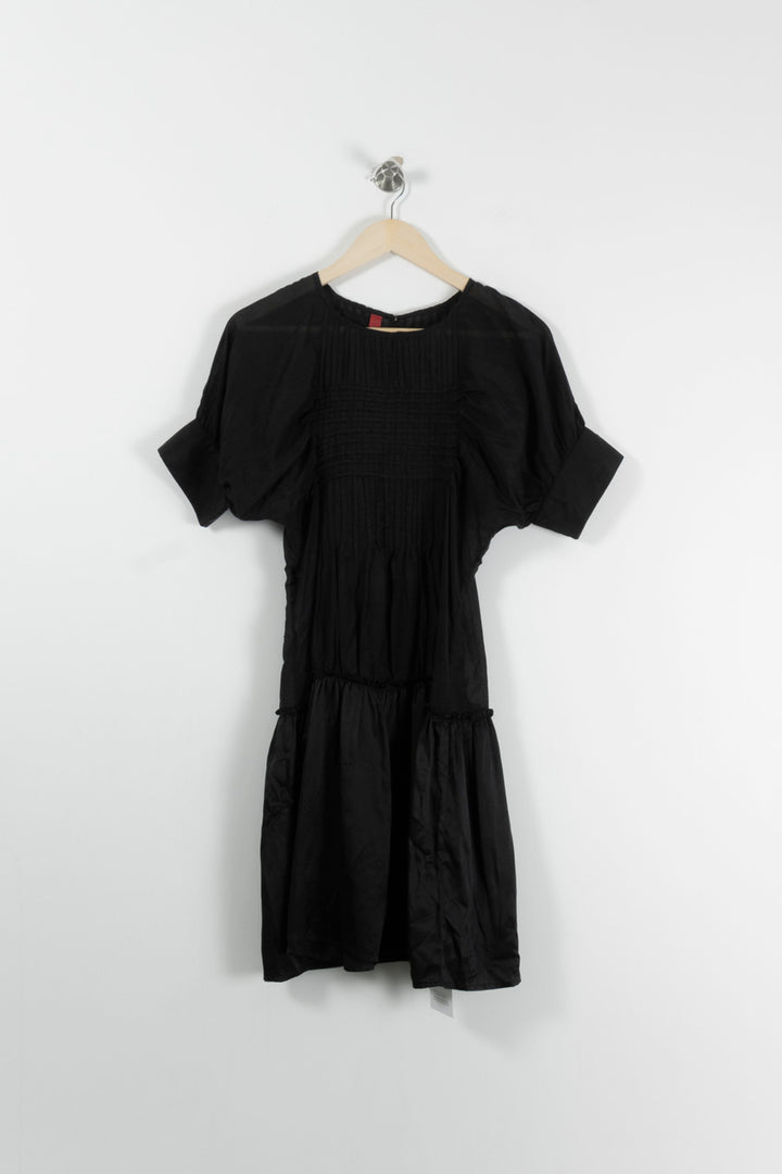 Robe Midi Noire - Taille M/38 de la marque I.Code | PARAD38175 - Vendu par Paradigme - Image 2