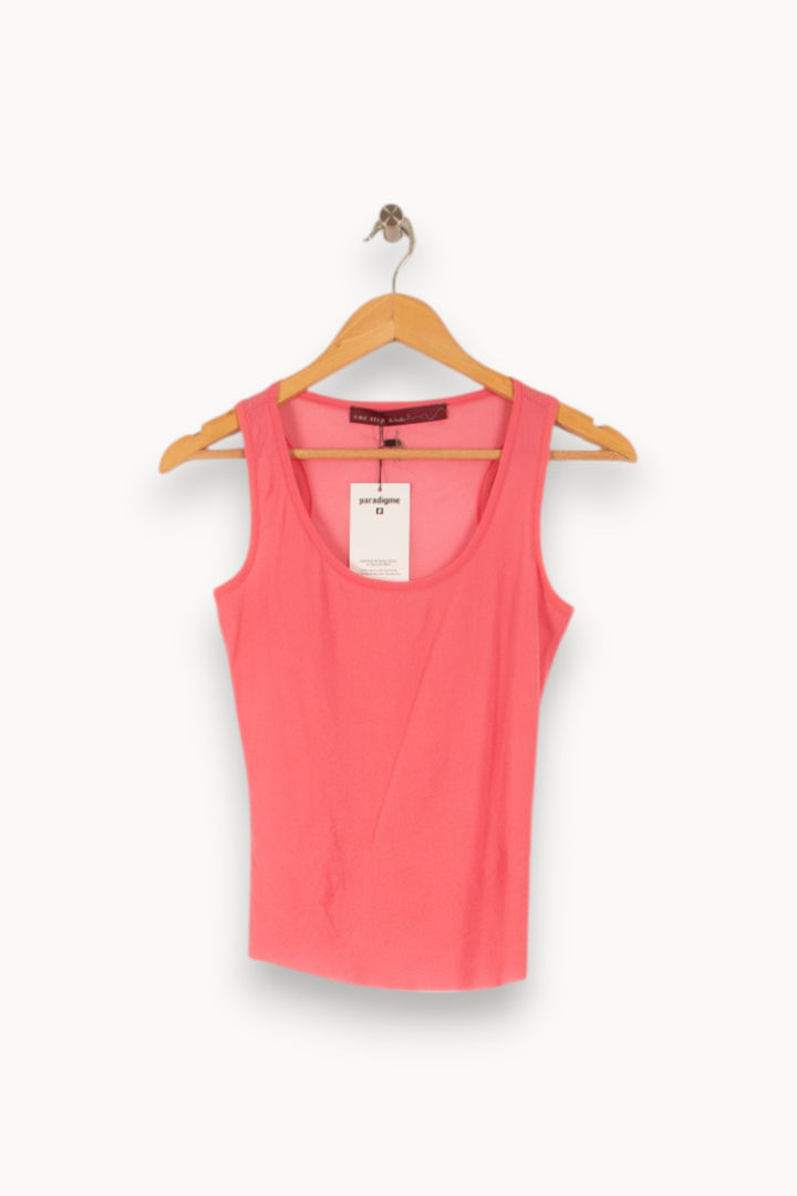 Débardeur Rose - Taille S/36 de la marque One Step | PARAD38186 - Vendu par Paradigme - Image 2