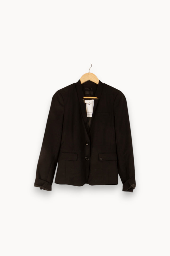 Blazer Noir - Taille S/36 de la marque IKKS | PARAD38188 - Vendu par Paradigme - Image 2