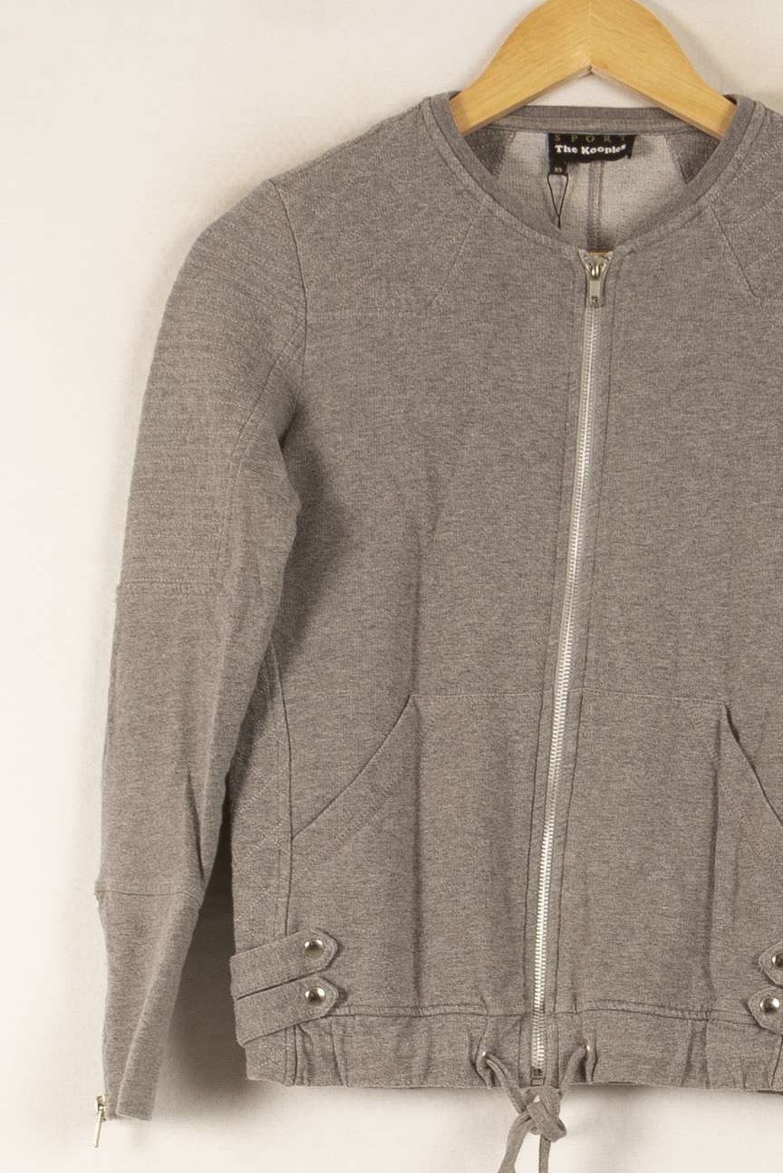 Blouson Gris - Taille XS/34 de la marque The Kooples | PARAD38196 - Vendu par Paradigme - Image 3