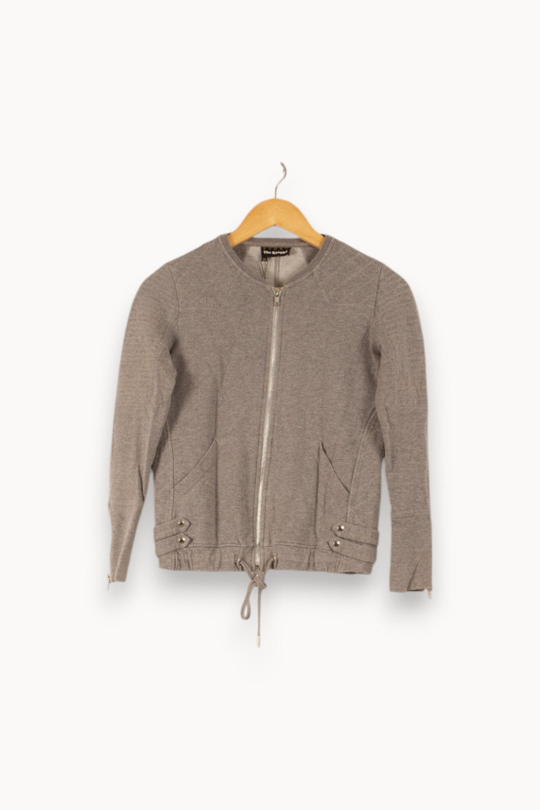 Blouson Gris - Taille XS/34 de la marque The Kooples | PARAD38196 - Vendu par Paradigme - Image 2