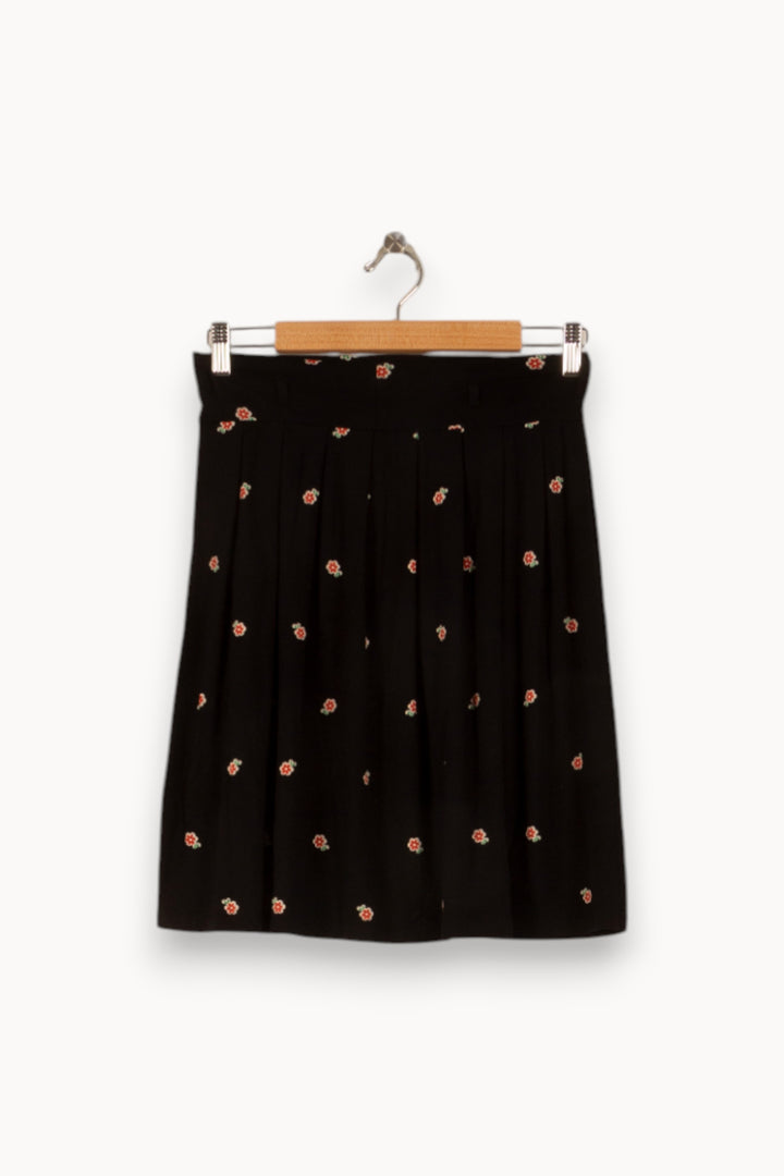Jupe Plissée Noire - Taille M/38 de la marque Agnès b. | PARAD38207 - Vendu par Paradigme - Image 4