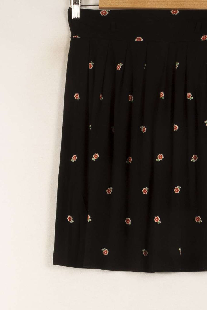 Jupe Plissée Noire - Taille M/38 de la marque Agnès b. | PARAD38207 - Vendu par Paradigme - Image 3