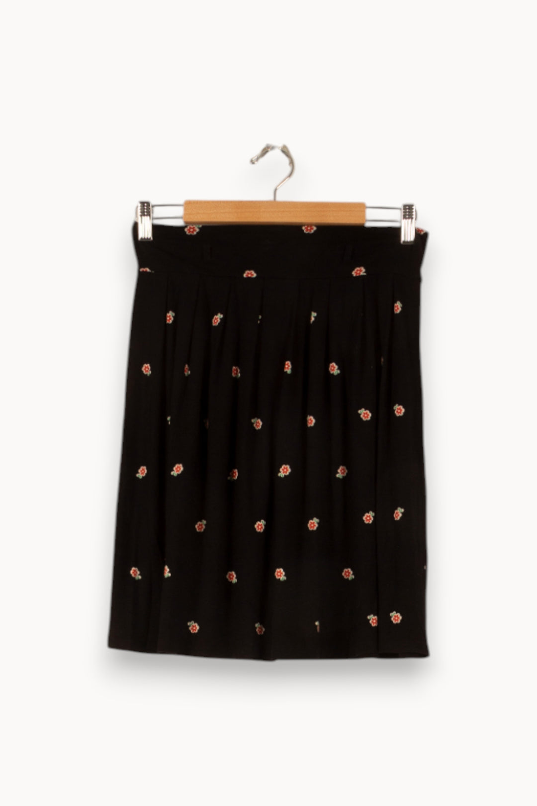 Jupe Plissée Noire - Taille M/38 de la marque Agnès b. | PARAD38207 - Vendu par Paradigme - Image 2