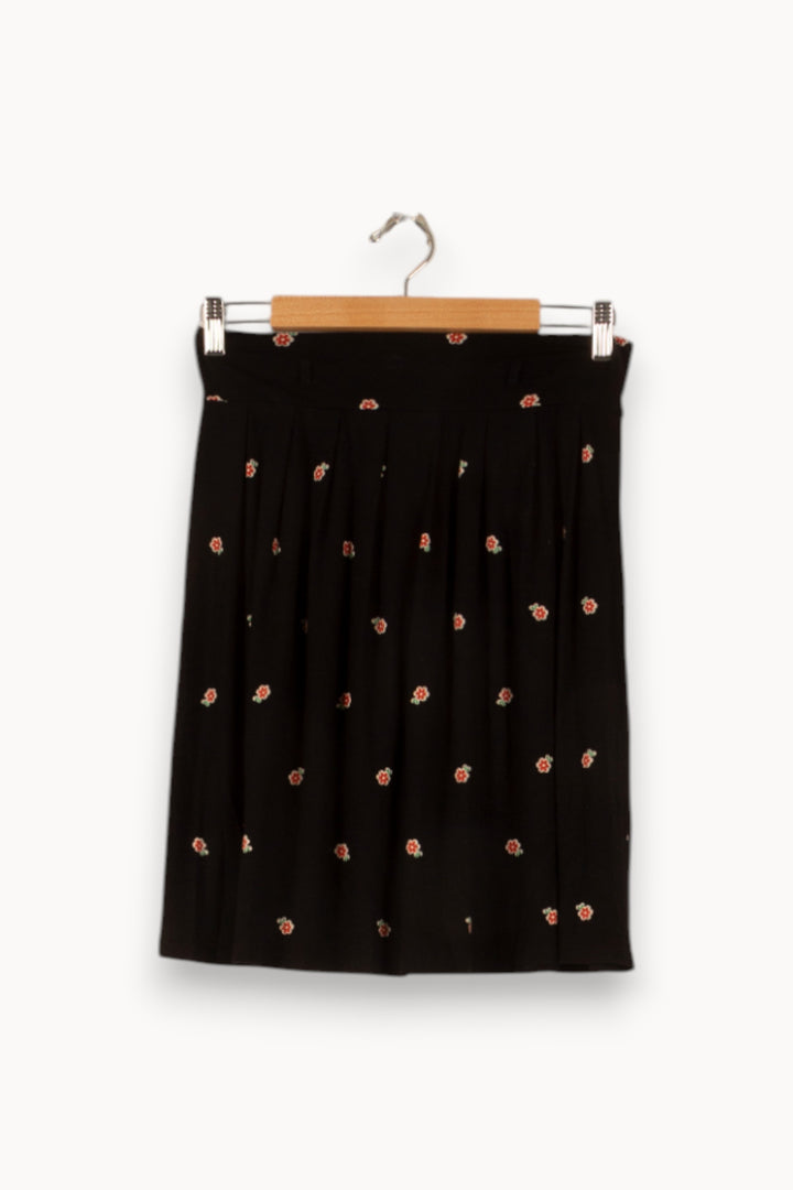 Jupe Plissée Noire - Taille M/38 de la marque Agnès b. | PARAD38207 - Vendu par Paradigme - Image 2