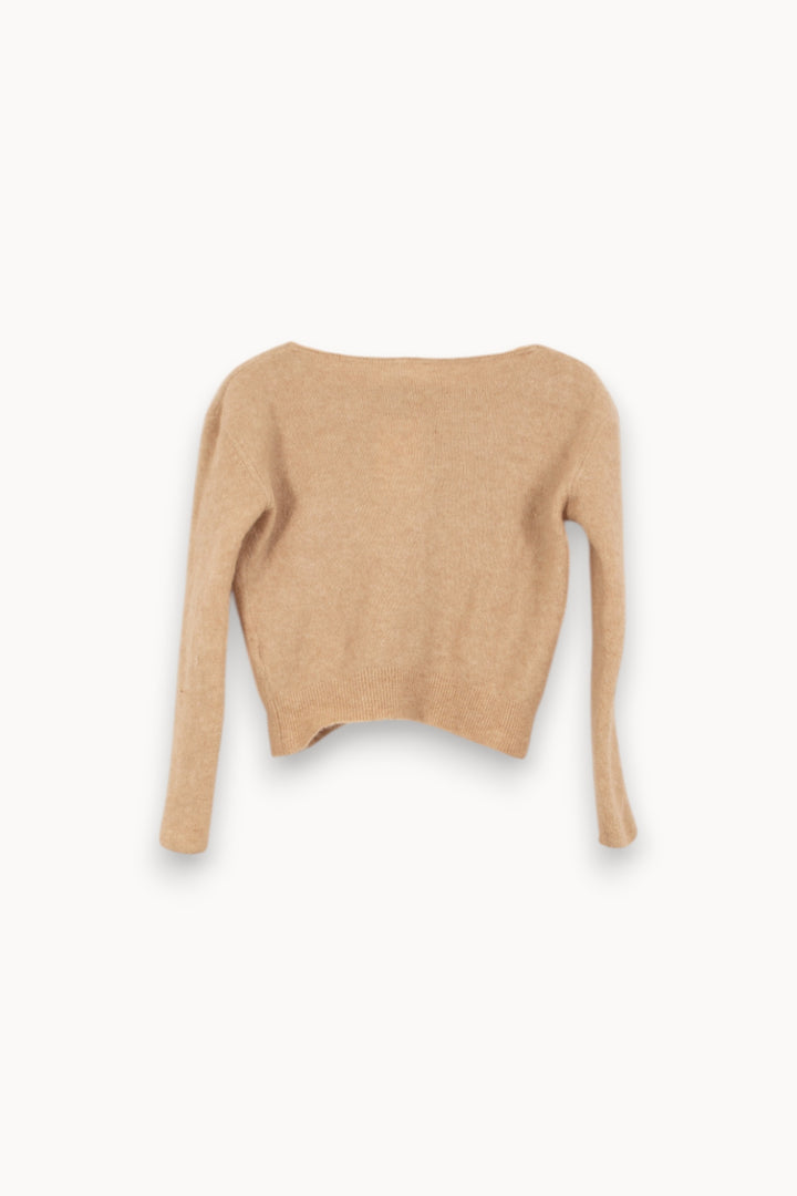 Pull Beige - Taille S/36 de la marque American Vintage | PARAD38220 - Vendu par Paradigme - Image 4