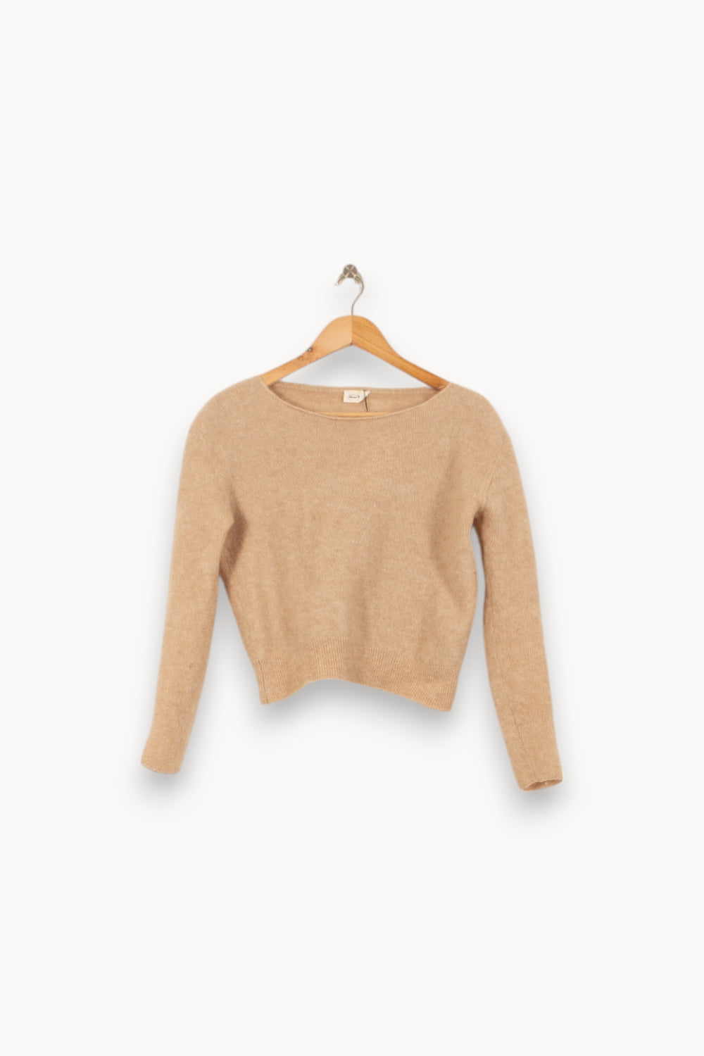 Pull Beige - Taille S/36 de la marque American Vintage | PARAD38220 - Vendu par Paradigme - Image 2