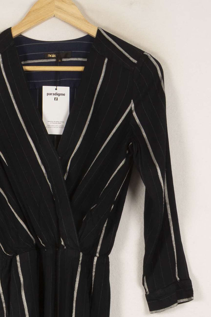 Combinaison Noire et Blanche - Taille M/38 de la marque Maje | PARAD38222 - Vendu par Paradigme - Image 3
