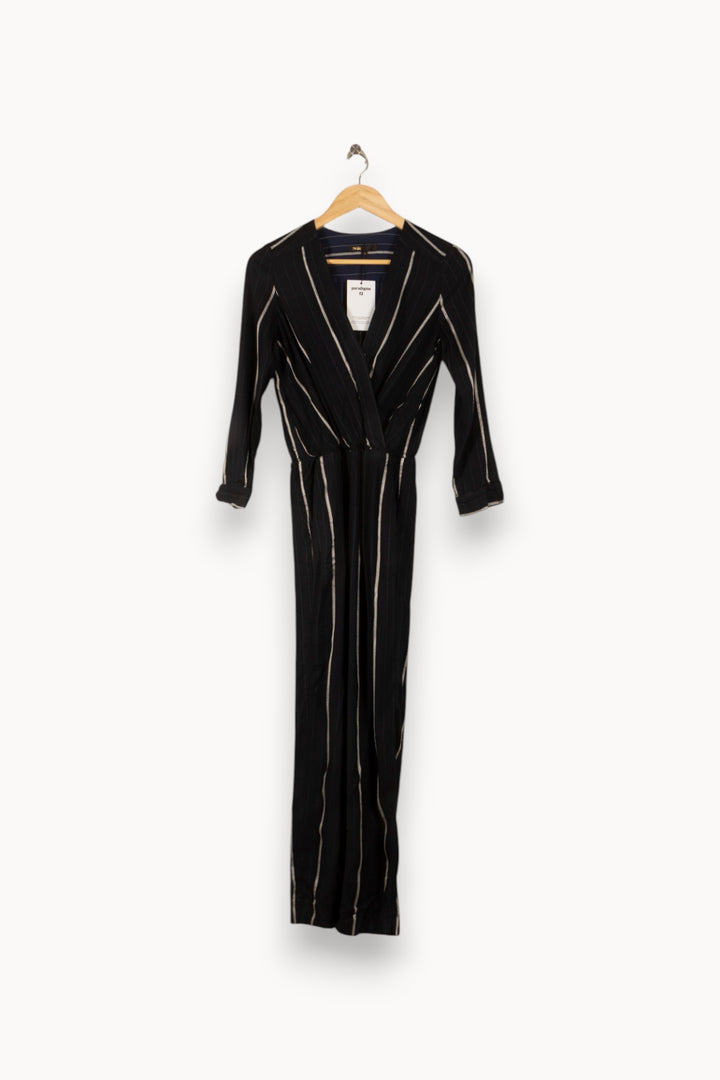 Combinaison Noire et Blanche - Taille M/38 de la marque Maje | PARAD38222 - Vendu par Paradigme - Image 2