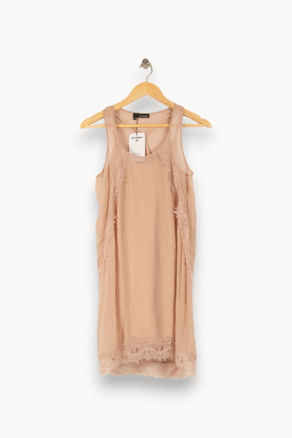 Robe Débardeur Beige - Taille XS/34 de la marque The Kooples | PARAD38229 - Vendu par Paradigme - Image 2