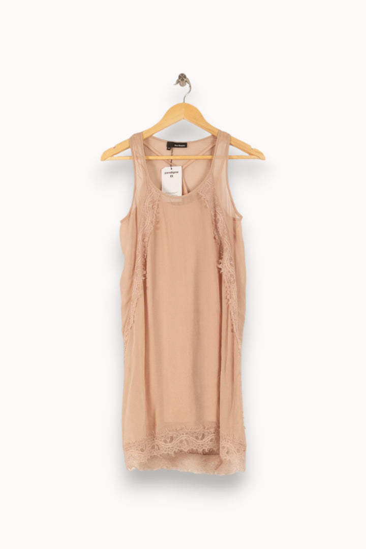 Robe Débardeur Beige - Taille XS/34 de la marque The Kooples | PARAD38229 - Vendu par Paradigme - Image 2