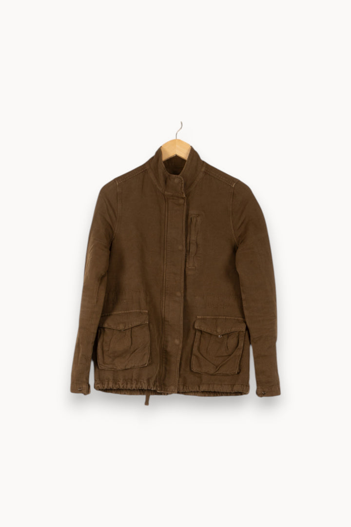 Veste Marron - Taille M/38 de la marque Bérénice | PARAD38233 - Vendu par Paradigme - Image 2