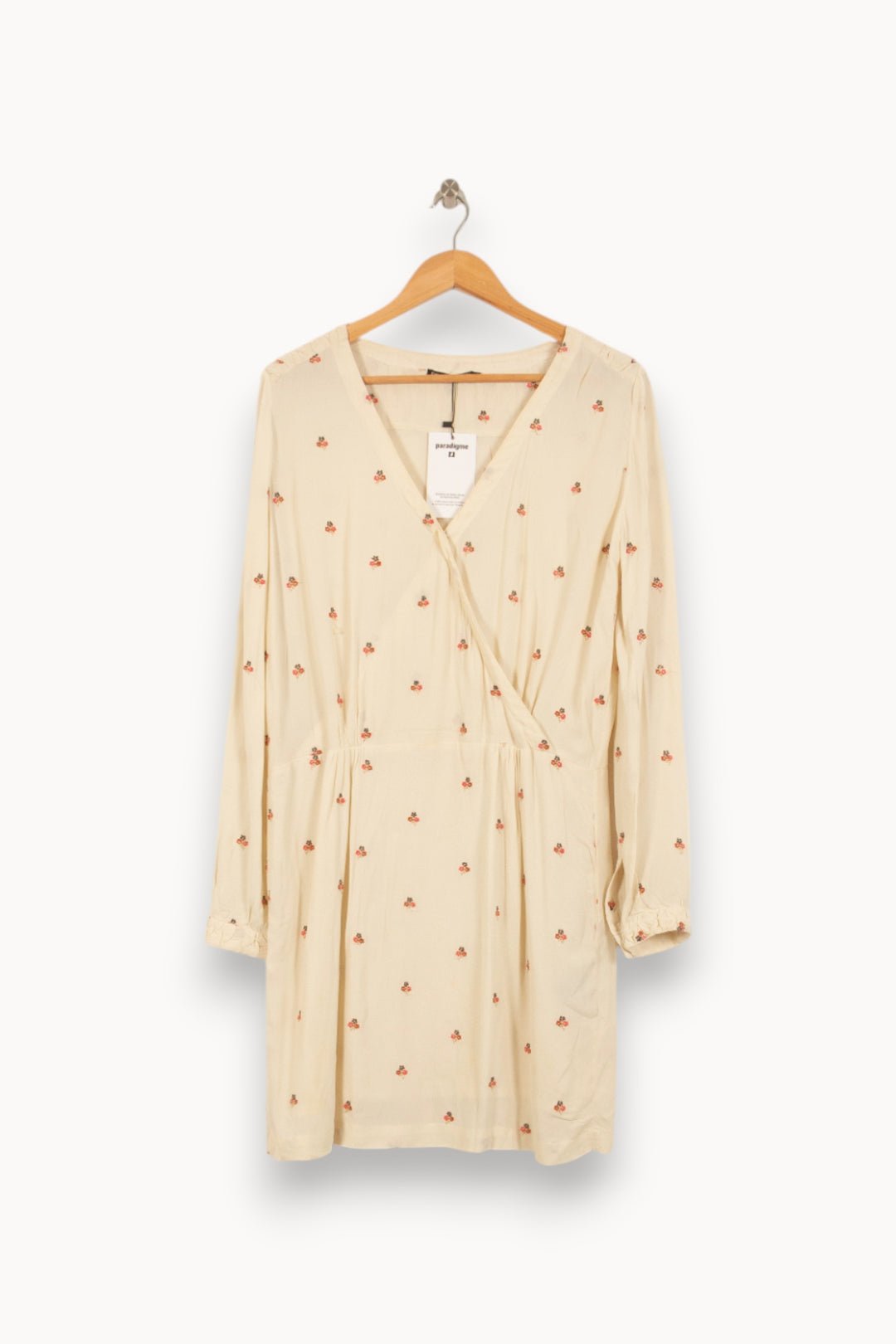 Robe Portefeuille Beige - Taille S/36 de la marque Ekyog | PARAD38237 - Vendu par Paradigme - Image 2