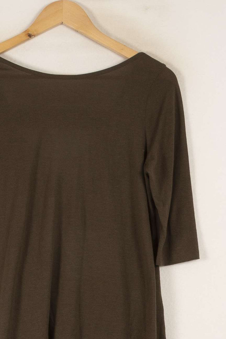 Tee-shirt Marron - Taille M/38 de la marque Claudie Pierlot | PARAD38243 - Vendu par Paradigme - Image 3