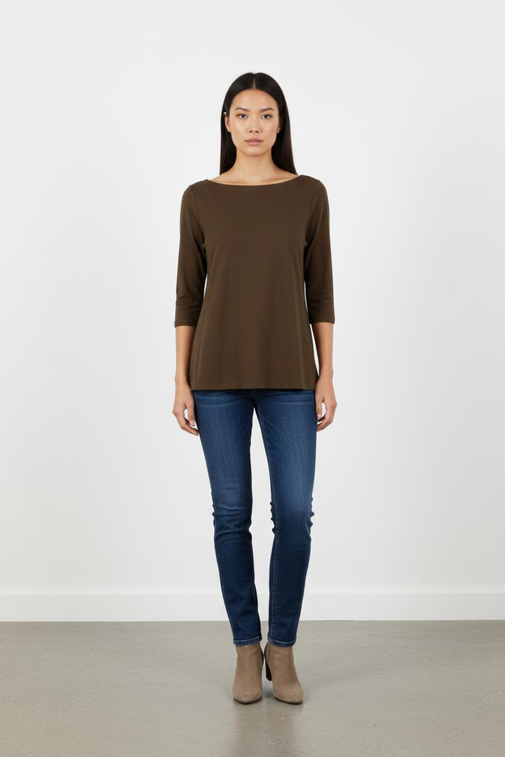 Tee-shirt Marron - Taille M/38