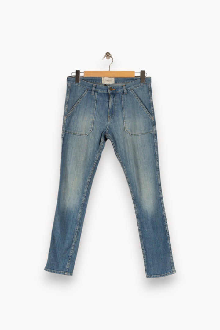 Jean Bleu - Taille S/36 de la marque ba&sh | PARAD38244 - Vendu par Paradigme - Image 2
