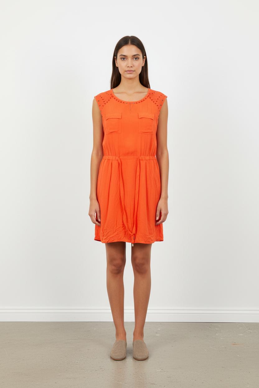 Robe Courte Orange - Taille S/36