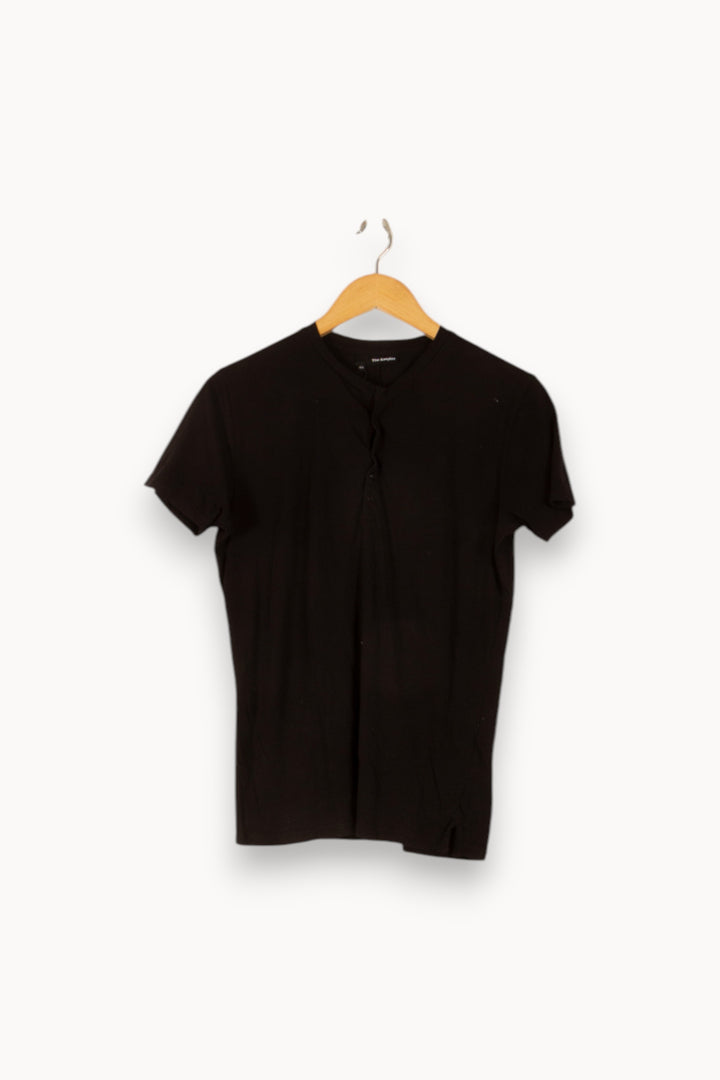 Tee-shirt Noir - Taille XS/34 de la marque The Kooples | PARAD38251 - Vendu par Paradigme - Image 2