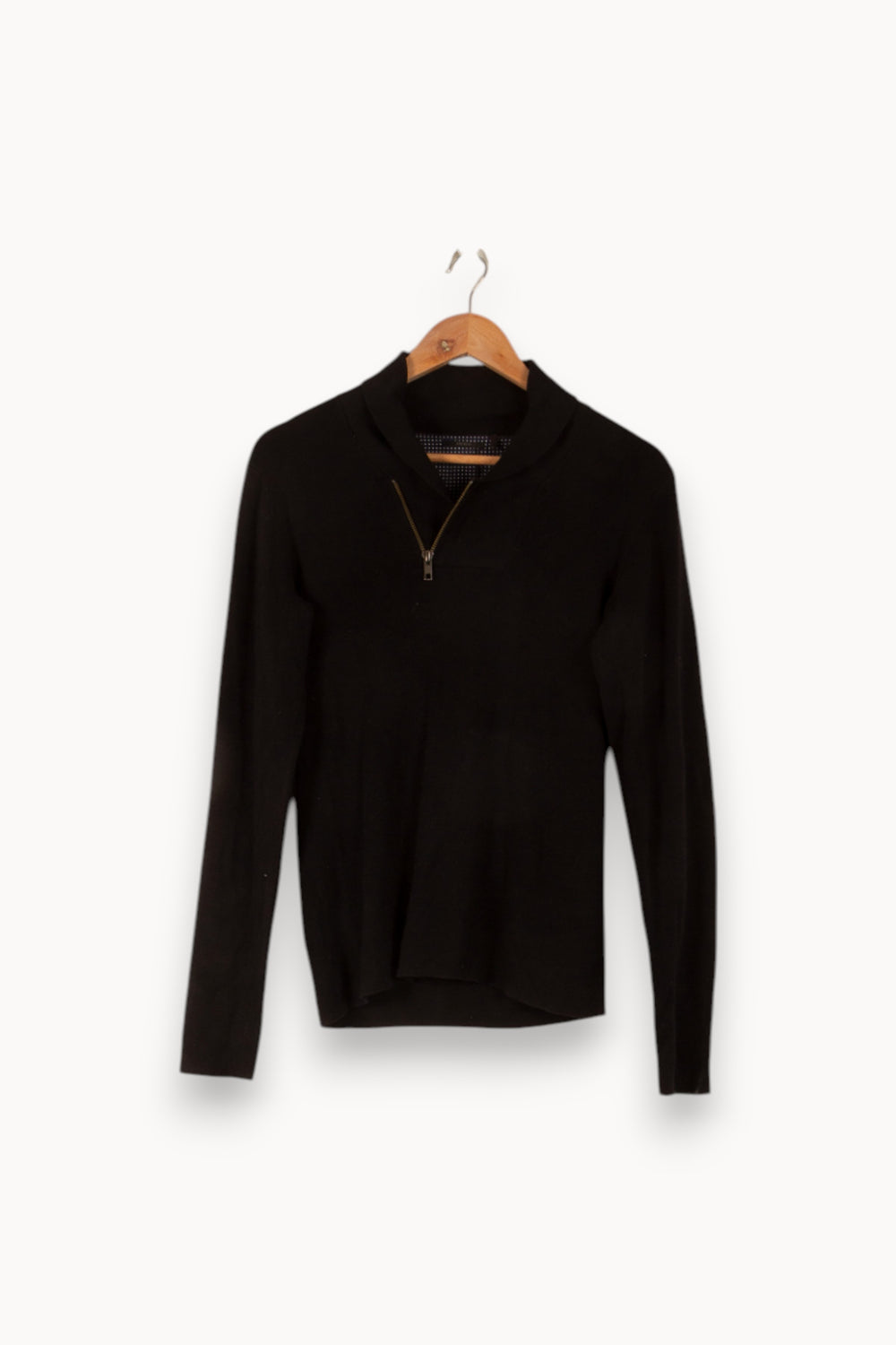 Pull Noir - Taille S/36 de la marque IKKS | PARAD38252 - Vendu par Paradigme - Image 2