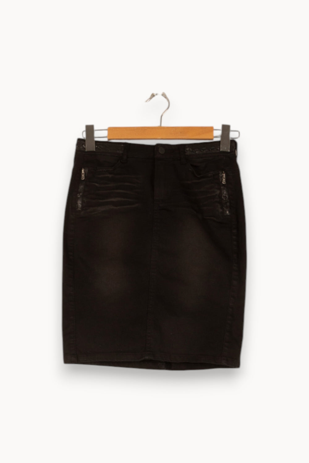 Jupe Crayon Noire - Taille S/36 de la marque One Step | PARAD38254 - Vendu par Paradigme - Image 2