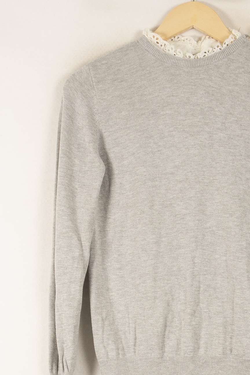 Pull Gris - Taille S/36 de la marque Grace & Mila | PARAD38255 - Vendu par Paradigme - Image 3