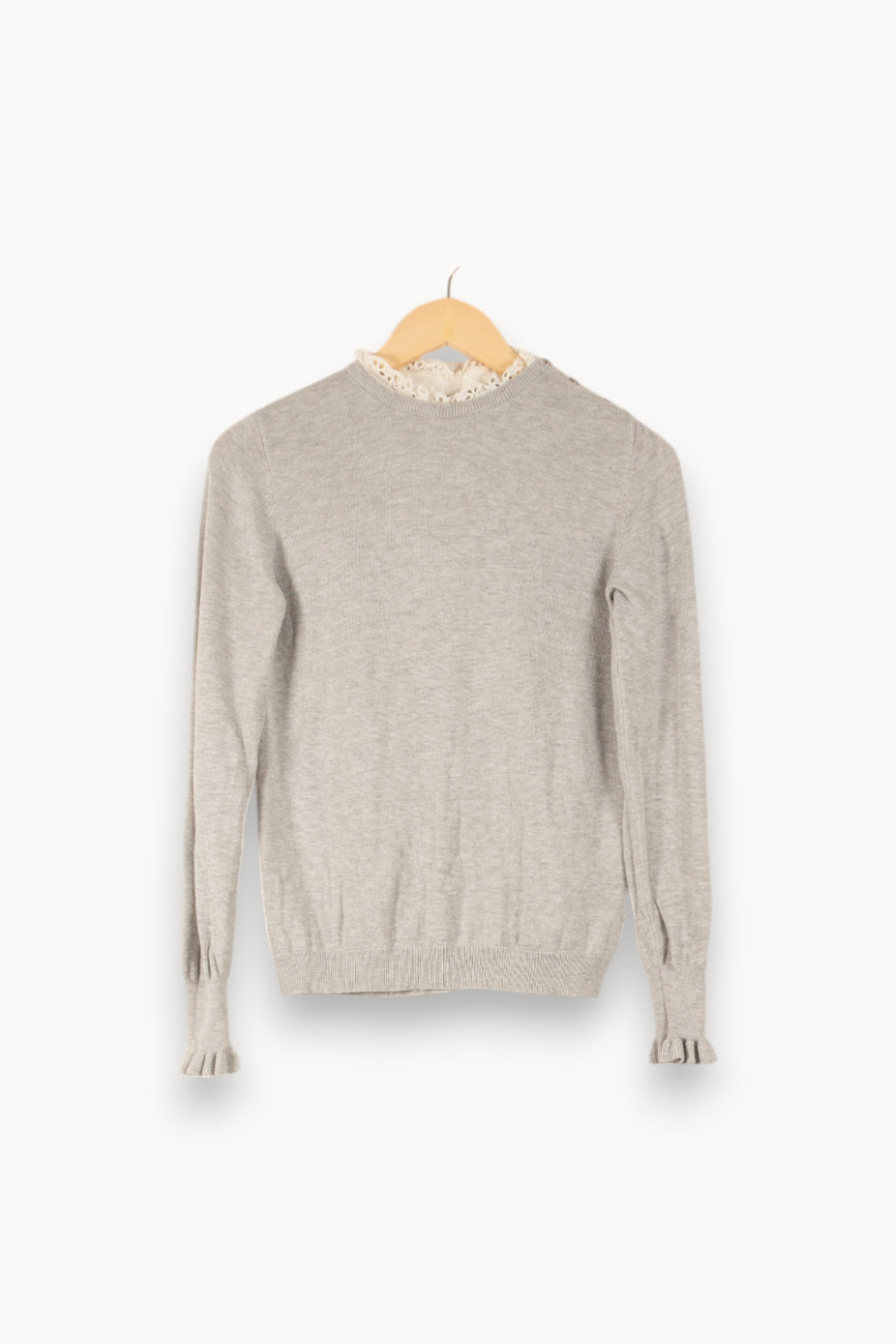 Pull Gris - Taille S/36 de la marque Grace & Mila | PARAD38255 - Vendu par Paradigme - Image 2