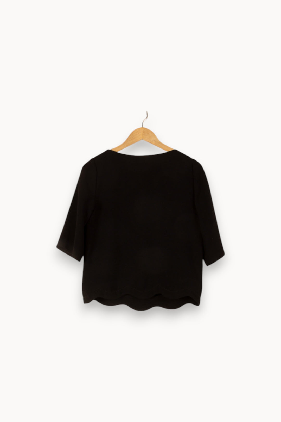 Blouse Noire - Taille S/36 de la marque Claudie Pierlot | PARAD38257 - Vendu par Paradigme - Image 4
