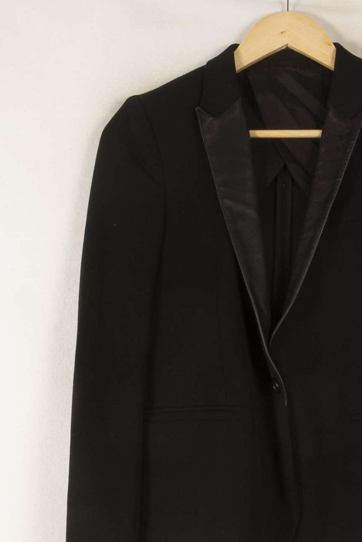 Blazer Noir - Taille XS/34 de la marque The Kooples | PARAD38262 - Vendu par Paradigme - Image 3