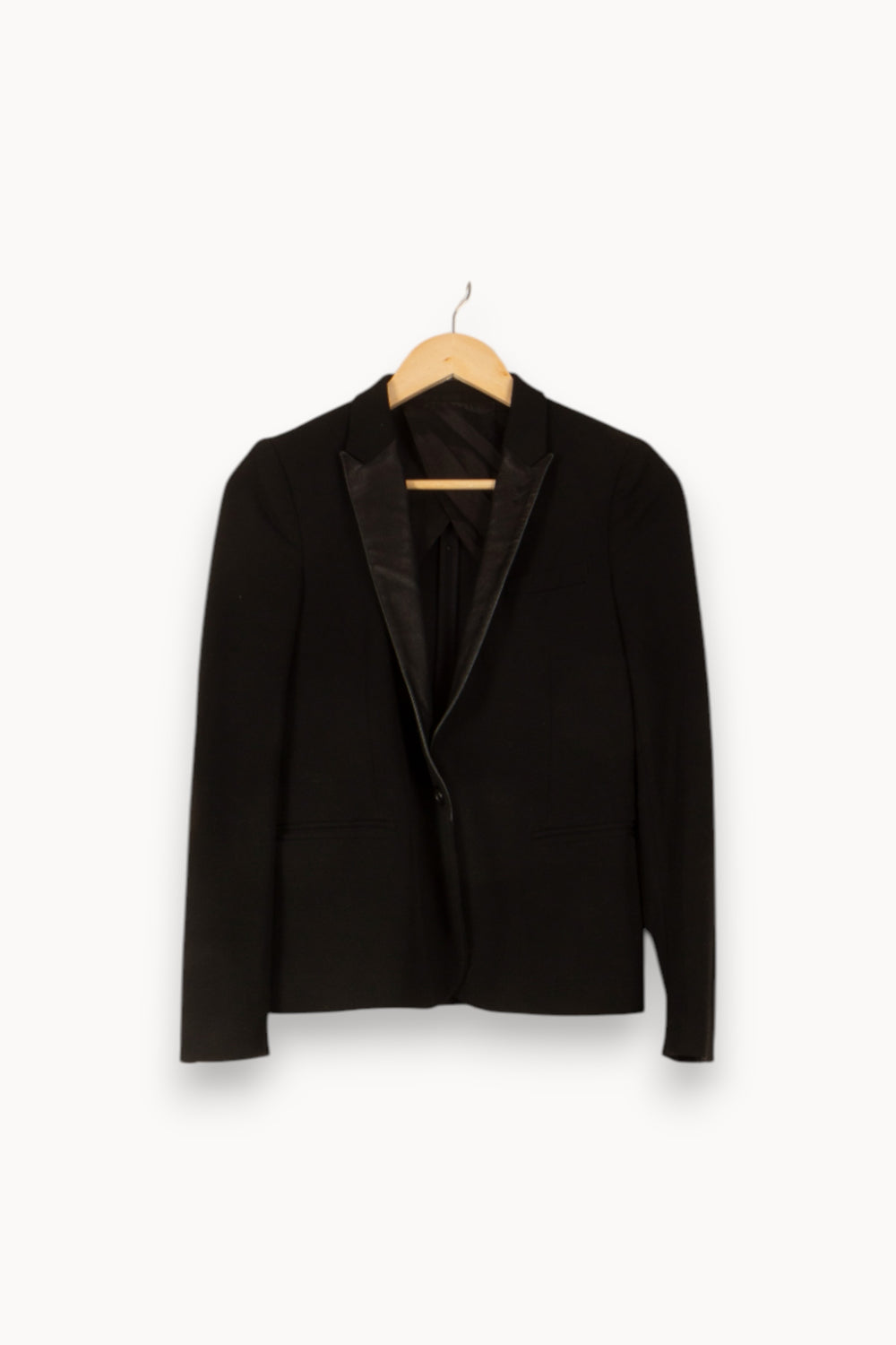 Blazer Noir - Taille XS/34 de la marque The Kooples | PARAD38262 - Vendu par Paradigme - Image 2