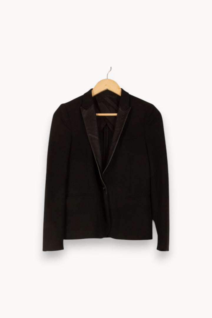 Blazer Noir - Taille XS/34 de la marque The Kooples | PARAD38262 - Vendu par Paradigme - Image 2