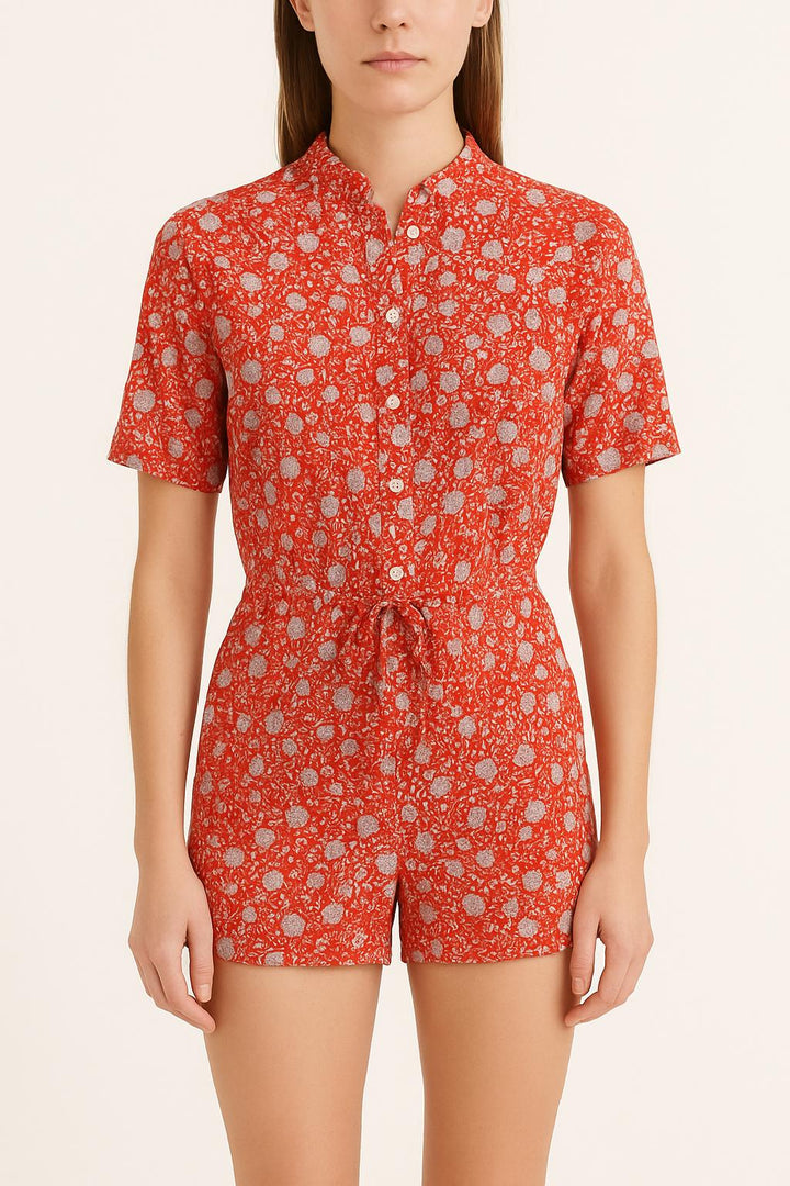 Combishort Rouge et Blanc - Taille XS/34 de la marque Zadig&Voltaire | PARAD38267 - Vendu par Paradigme - Image 1