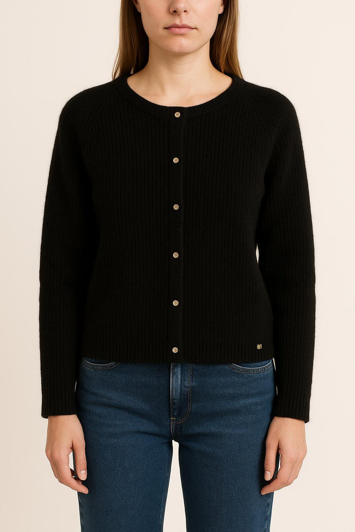Gilet Noir - Taille S/36 de la marque Petite Mendigote | PARAD38268 - Vendu par Paradigme - Image 1