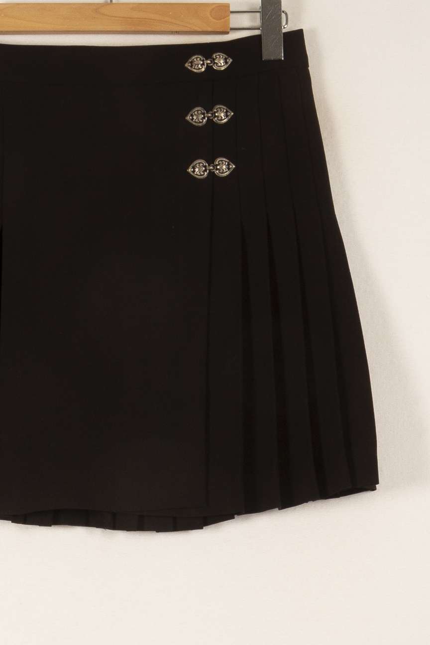 Jupe Plissée Noire - Taille L/40 de la marque The Kooples | PARAD38282 - Vendu par Paradigme - Image 3