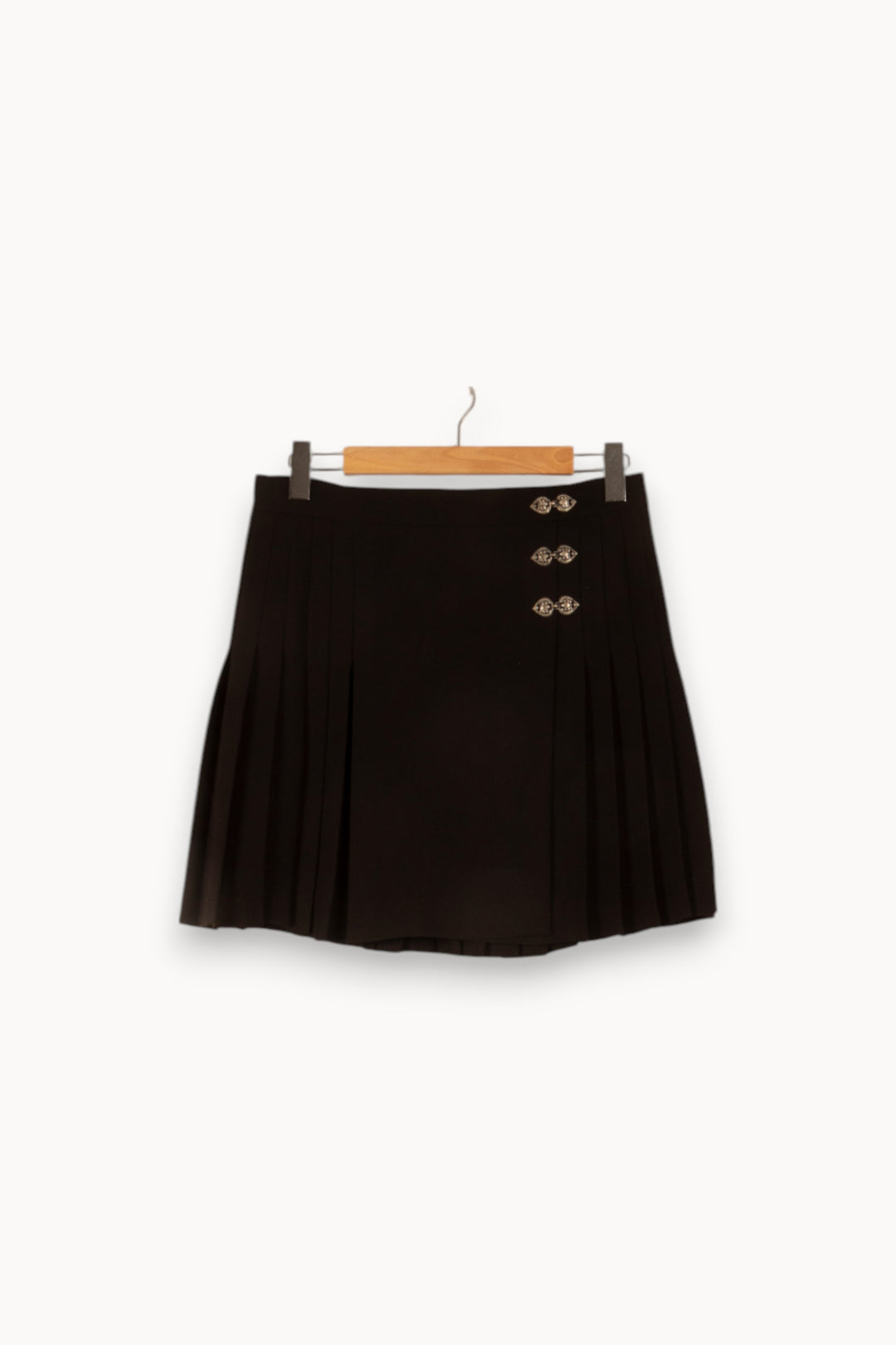 Jupe Plissée Noire - Taille L/40 de la marque The Kooples | PARAD38282 - Vendu par Paradigme - Image 2