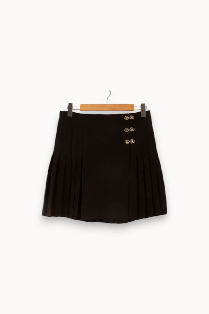 Jupe Plissée Noire - Taille L/40 de la marque The Kooples | PARAD38282 - Vendu par Paradigme - Image 2