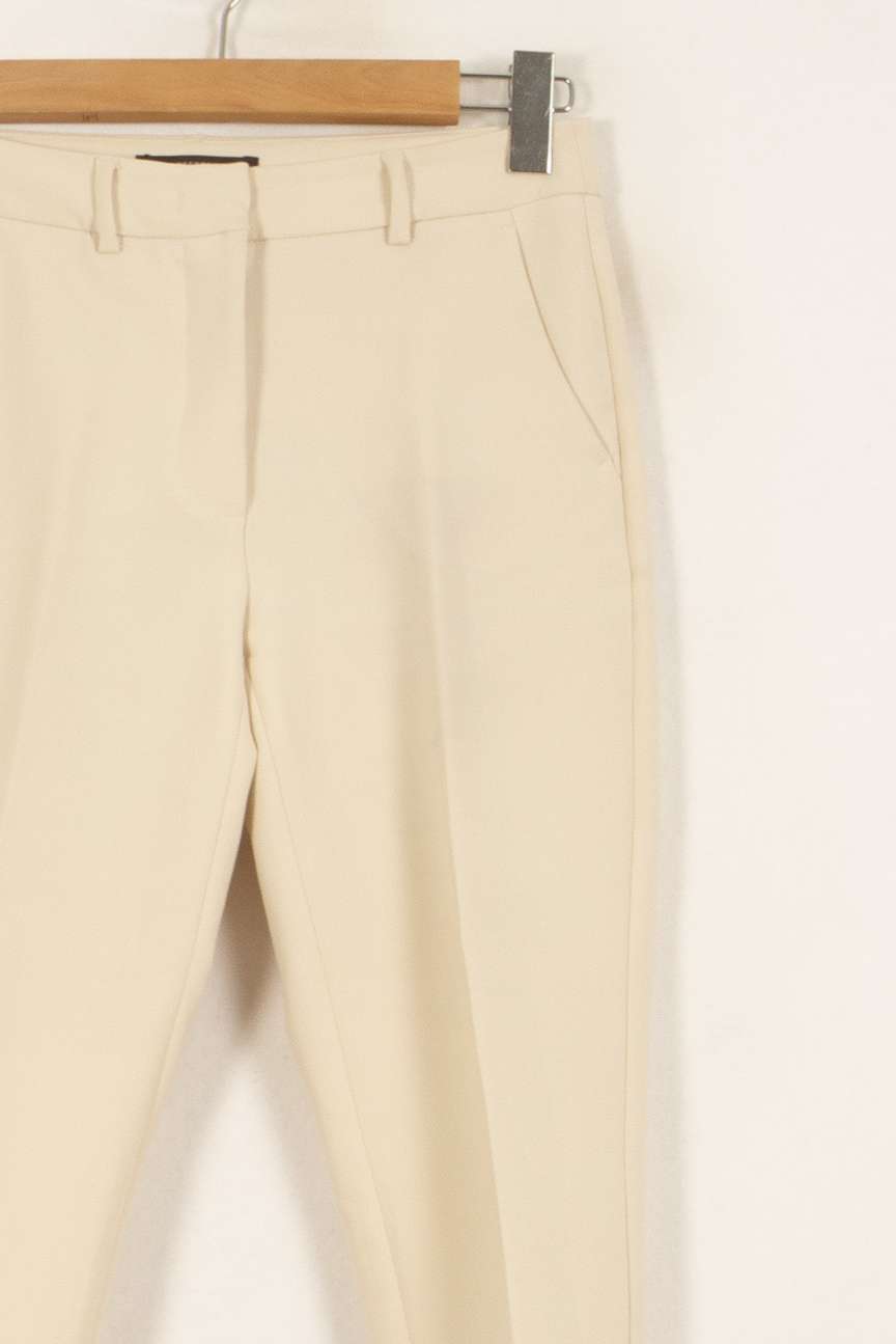 Pantalon Beige - Taille M/38 de la marque Max Mara | PARAD38284 - Vendu par Paradigme - Image 3