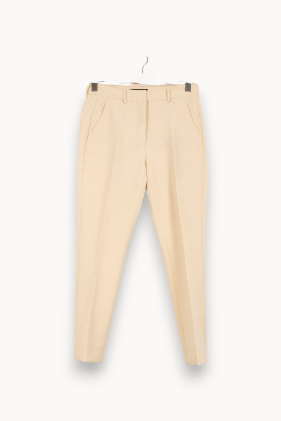 Pantalon Beige - Taille M/38 de la marque Max Mara | PARAD38284 - Vendu par Paradigme - Image 2