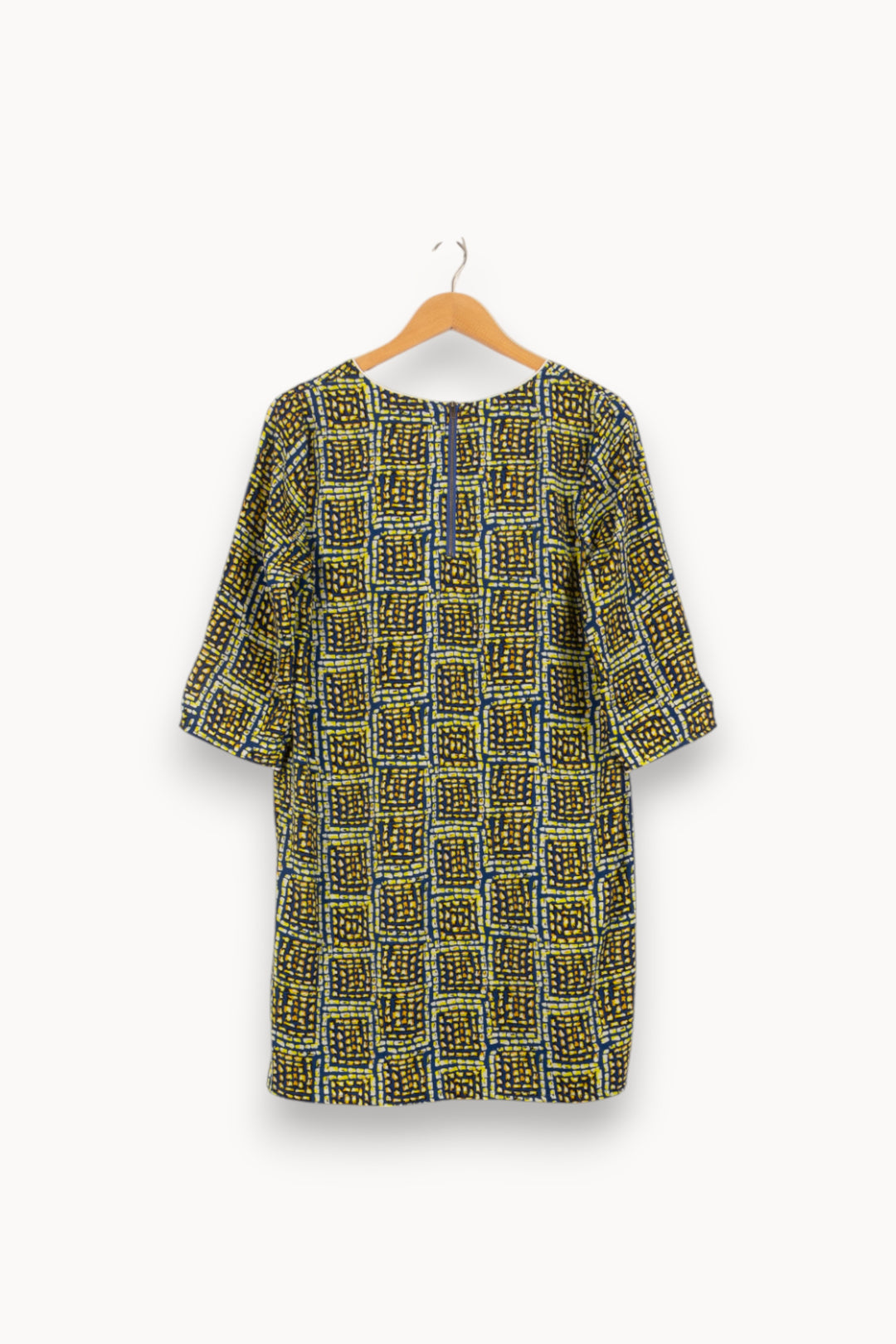 Robe Courte Bleue et Jaune - Taille L/40 de la marque Suncoo | PARAD38285 - Vendu par Paradigme - Image 4