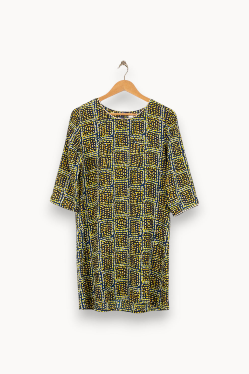 Robe Courte Bleue et Jaune - Taille L/40 de la marque Suncoo | PARAD38285 - Vendu par Paradigme - Image 2