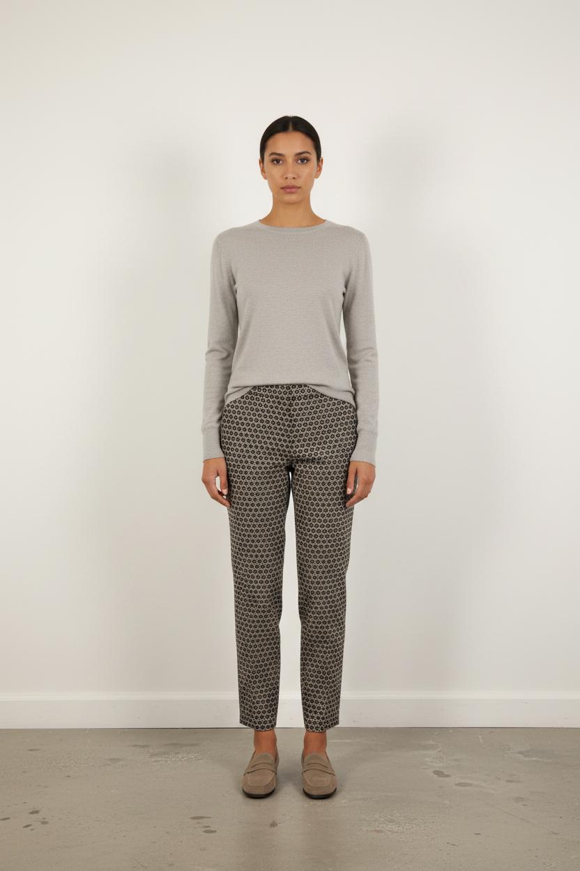 Pantalon Bleu et Beige - Taille M/38