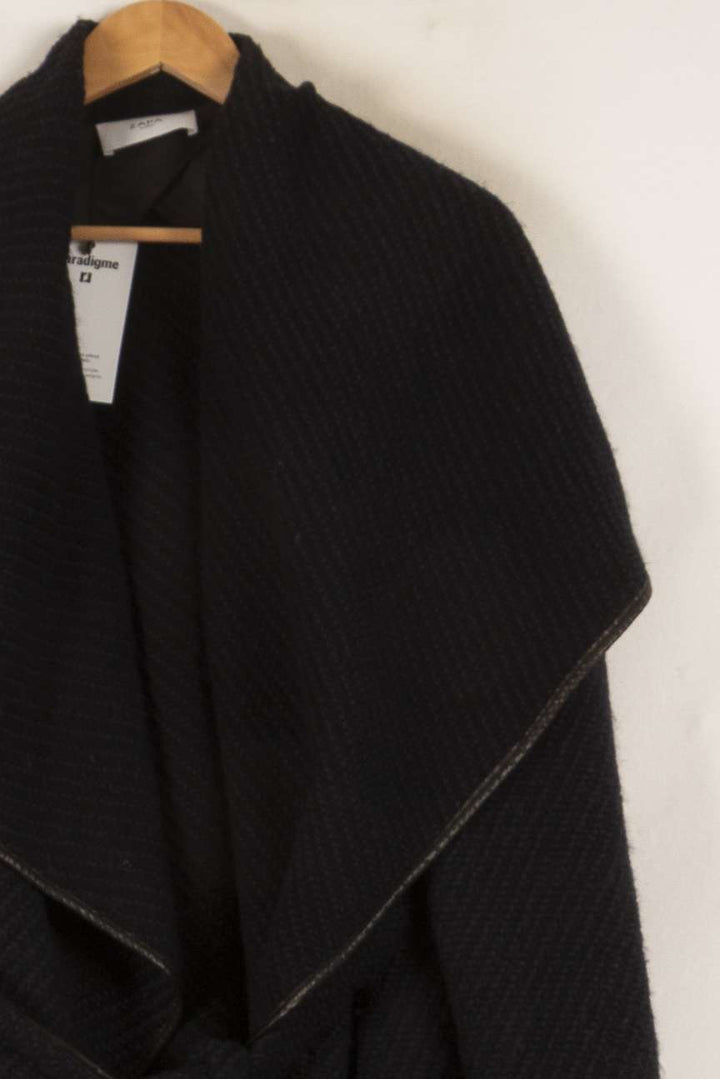 Manteau Noir - Taille M/38 de la marque ZAPA | PARAD38289 - Vendu par Paradigme - Image 3