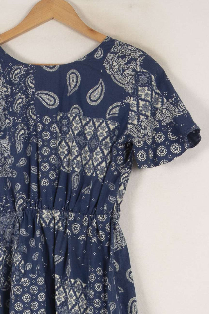 Robe Courte Bleue - Taille S/36 de la marque Grace & Mila | PARAD38294 - Vendu par Paradigme - Image 3