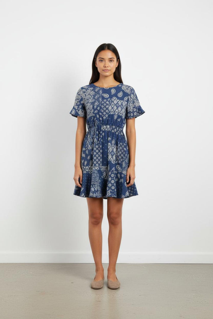 Robe Courte Bleue - Taille S/36