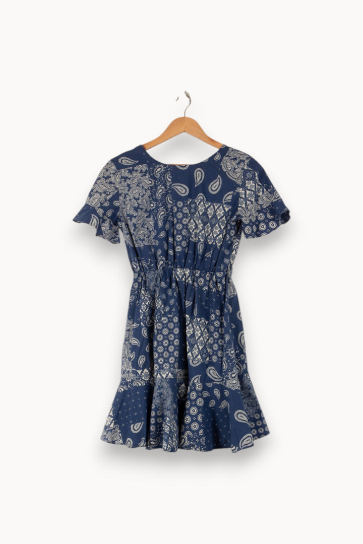 Robe Courte Bleue - Taille S/36 de la marque Grace & Mila | PARAD38294 - Vendu par Paradigme - Image 2