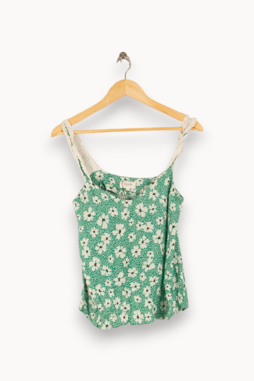 Débardeur Vert et Blanc - Taille S/36 de la marque Grace & Mila | PARAD38295 - Vendu par Paradigme - Image 2