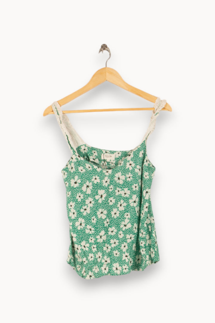Débardeur Vert et Blanc - Taille S/36 de la marque Grace & Mila | PARAD38295 - Vendu par Paradigme - Image 2