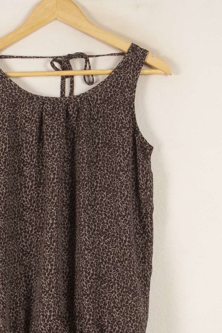 Robe Sans Manches Marron - Taille S/36 de la marque Sud express | PARAD38297 - Vendu par Paradigme - Image 3