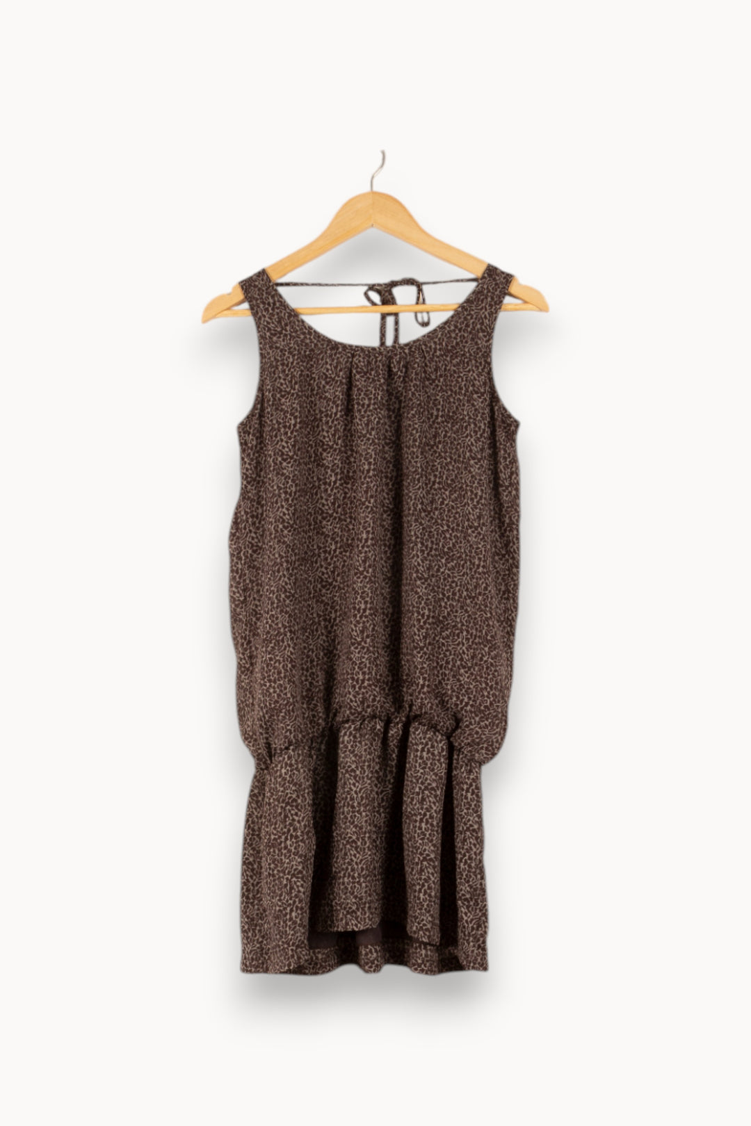 Robe Sans Manches Marron - Taille S/36 de la marque Sud express | PARAD38297 - Vendu par Paradigme - Image 2